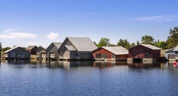 Фото номера Вилла с 3 спальнями - С видом на пляж Виллы Strandby Villas Käringsund г. Экерё 31